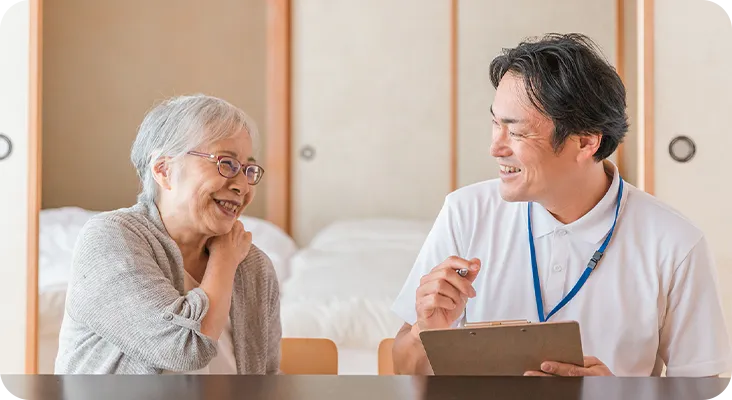 在宅診療の様子